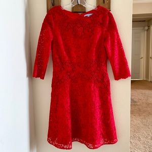 Red Lace Dress